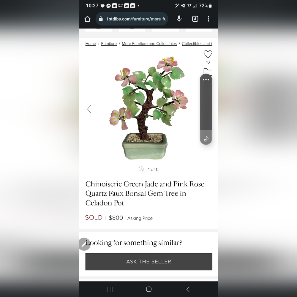 Lovely faux bonsai tree